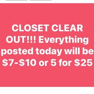 HUGE SALE